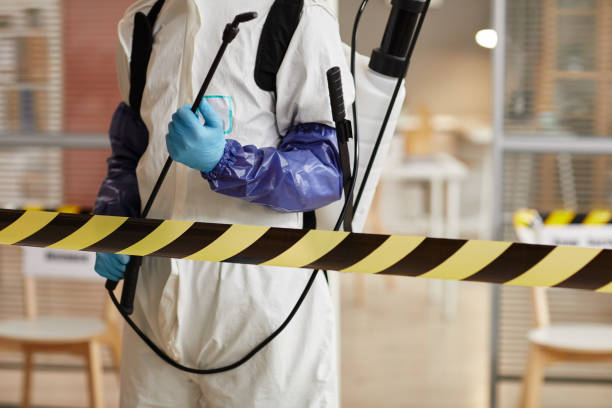 Professional Biohazard technician working in Marshfield, WI